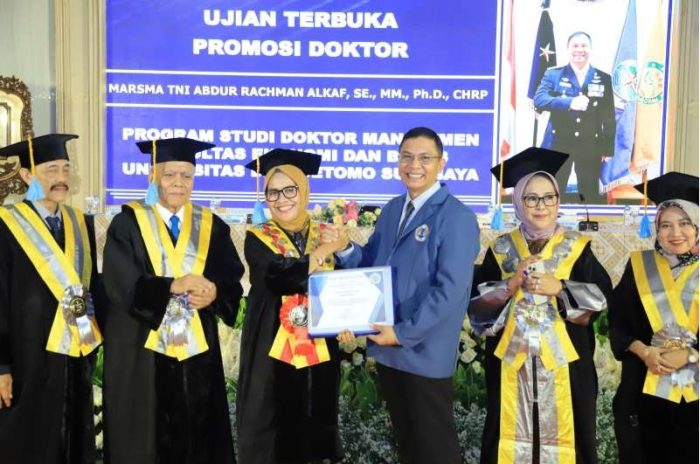 Profil Marsma TNI Abdur Rachman Alkaf, AAU 1994, Raih Gelar Doktor di ...
