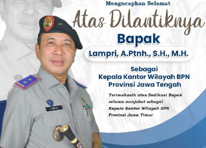 Profil Bapak Lampri, Dirjen PPTR Kementerian ATR/BPN 2026