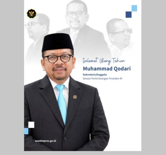 Getting to Know Dr. M. Qodari, Secretary of the Presidential Advisory Council Who Just Turned 53 | Integri News